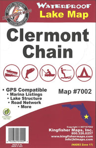Clermont Chain Lake Map by Kingfisher Maps, Inc.