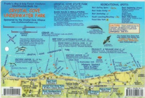 California Map & Fish Card, Crystal Cove by Frankos Maps Ltd.