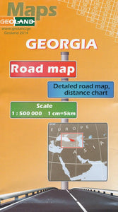 Georgia Road Map by GeoLand