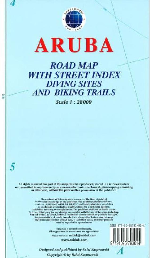 Cover of Aruba Road Map