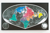 Cover of Sinu Mollweide World Map Version 2 by Future Mapping Company 