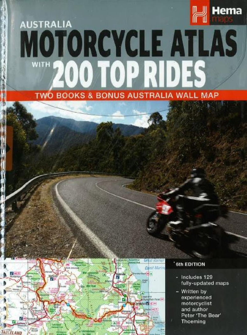 Cover of Australia, Motorcycle Atlas Pack 