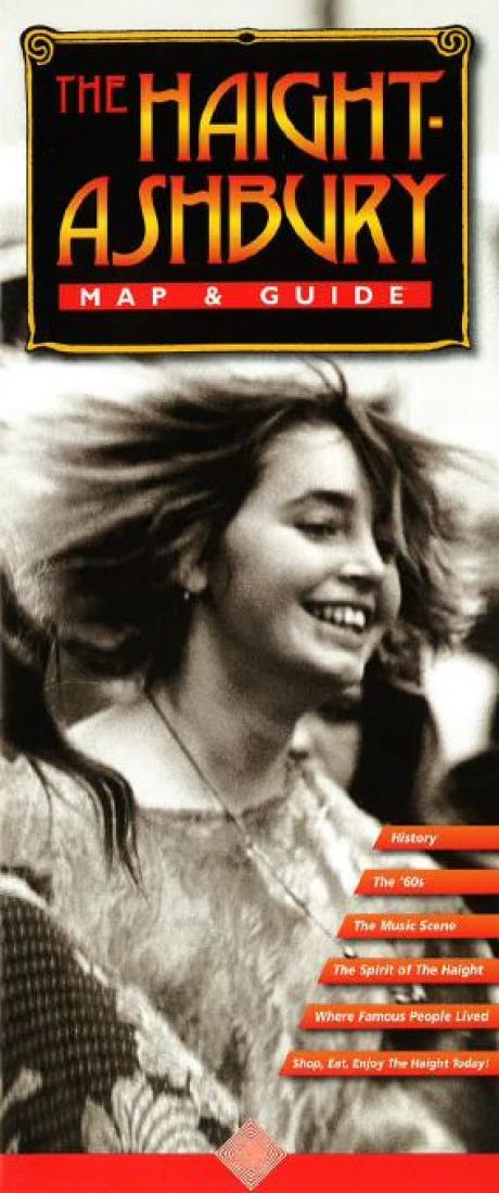 Cover of Haight-Ashbury Map and Guide