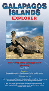 Galapagos Islands Explorer Map by Ocean Explorer Maps