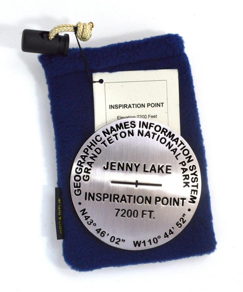 Cover of Jenny Lake & Inspiration Point Grand Teton National Park Wyoming Paperweight 