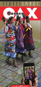Streetsmart Oaxaca, Mexico tourist map by VanDam