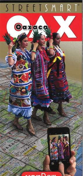 Cover of Streetsmart Oaxaca, Mexico tourist map 