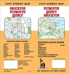 Plymouth, Quincy, Brockton and Boston's South Shore Towns, Massachusetts by GM Johnson