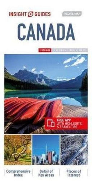 Click Guide Canada Canada : Insight Guides Travel Map by Insight Guides | Map Geek.com