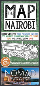 The Nairobi Map by Kigali Guides Ltd.