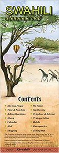 Swahili: a language map by Bilingual Books