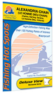 Alexandria Chain Fishing Map by Fishing Hot Spots