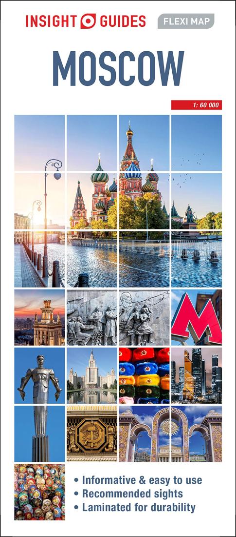 Cover of Moscow : Insight Guides Flexi Map by Insight Guides 
