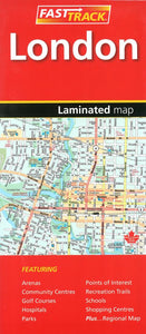 London, Ontario by Canadian Cartographics Corporation