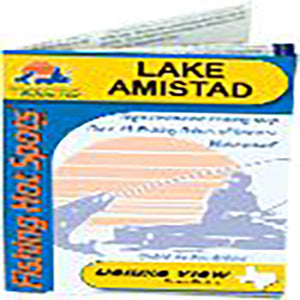 Amistad Reservoir Fishing Map by Fishing Hot Spots