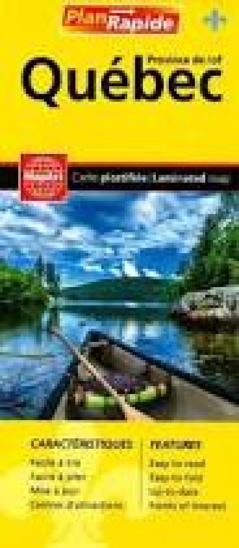 Cover of Quebec Province Laminated map 