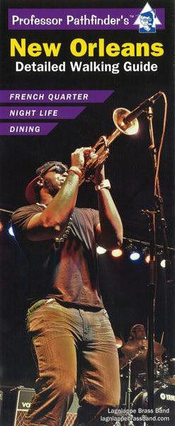 Cover of New Orleans, Louisiana laminated by Hedberg Maps