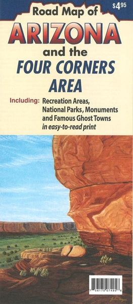 Cover of Arizona and the Four Corners area by North Star Mapping