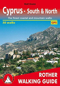Cyprus, South and North, Walking Guide by Rother Walking Guide