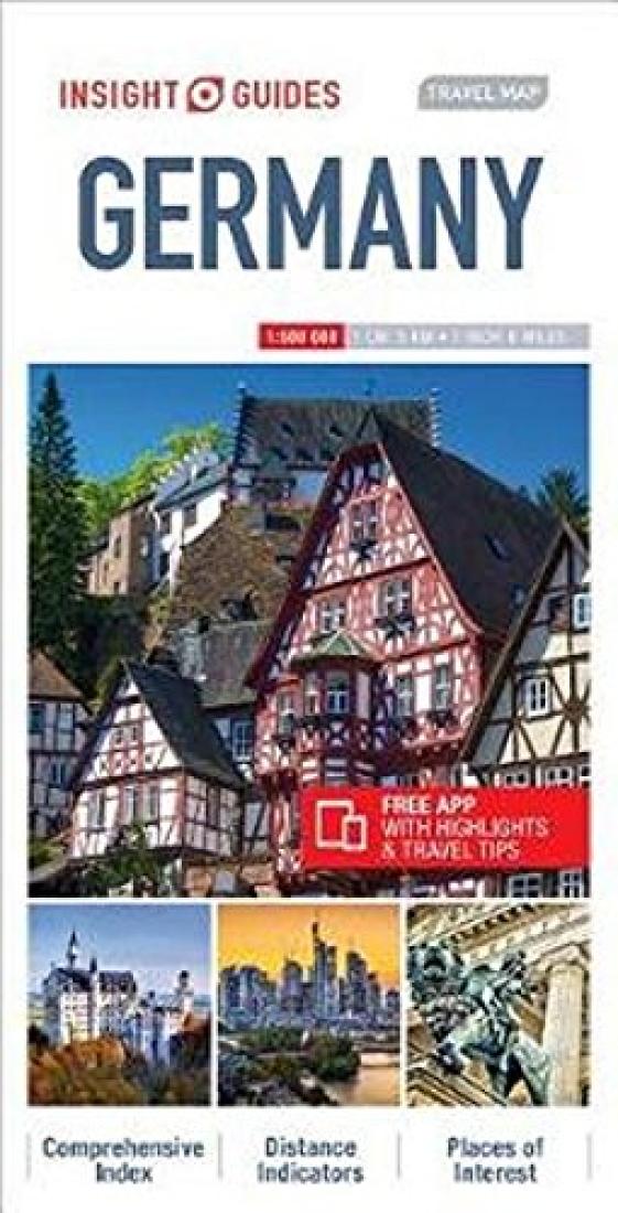 Cover of Germany : Insight Guides Travel Map by Insight Guides 