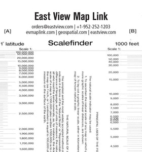 East View Map Link Scalefinder by East View Press