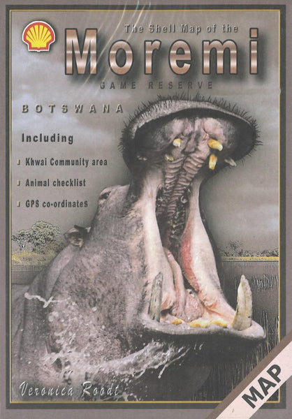 Cover of Map of Moremi Game Reserve by Veronica Roodt