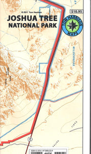 Joshua Tree National Park, California Recreation Map by Tom Harrison Maps