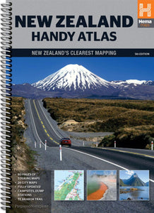 New Zealand, Handy Atlas, 5th edition by Hema Maps
