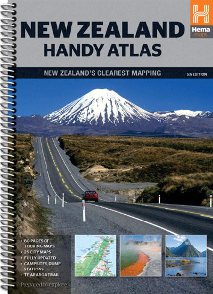Cover of New Zealand, Handy Atlas 