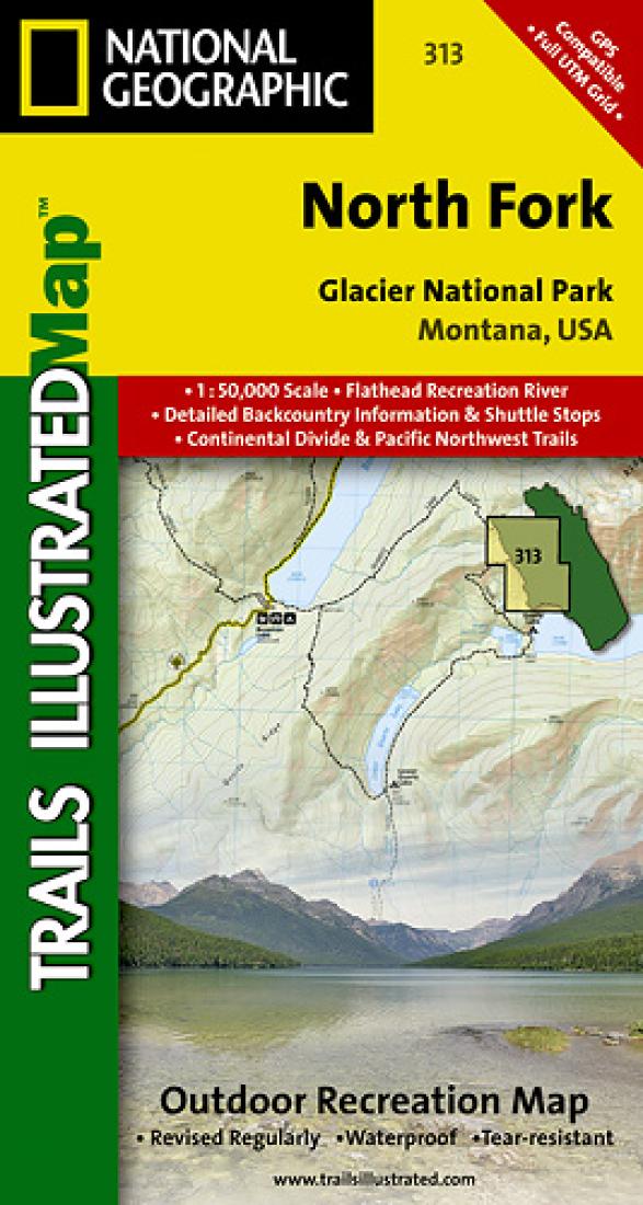 North Fork : Glacier National Park : Montana, USA by National Geographic