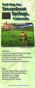 Steamboat Springs, CO, Trail Map by Adventure Maps