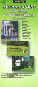 Stevens Point, Marshfield and Wisconsin Rapids, Wisconsin by The Seeger Map Company Inc.