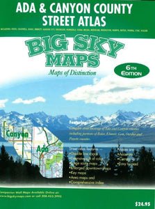 Ada and Canyon County, Idaho, Atlas by Big Sky Maps