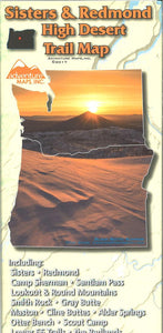Sisters & Redmond High Desert Trail Map by Adventure Maps