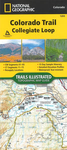 Colorado trail : collegiate loop by National Geographic