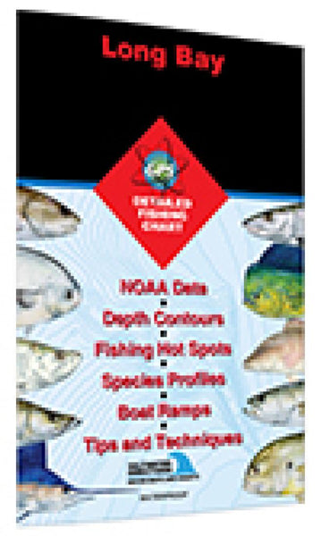 Cover of Long Bay - Sunset Beach to Cape Fear Fishing Map by Fishing Hot Spots