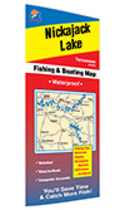 Nickajack Lake Fishing Map by Fishing Hot Spots