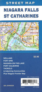 Niagara Falls & St. Catharines Street Map by GM Johnson