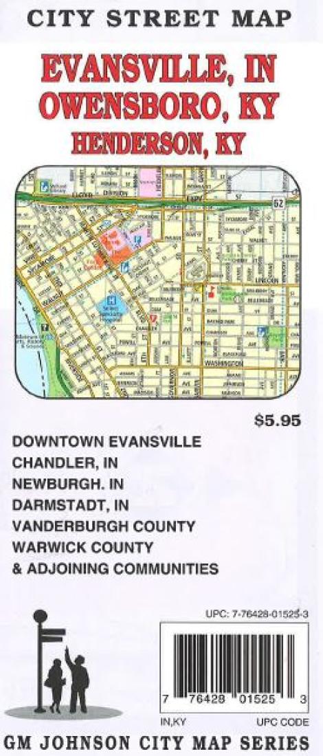 Cover of Evansville, Indiana and Owensboro and Henderson, Kentucky by GM Johnson