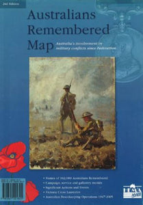 Australians Remembered Map by Hema Maps