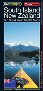 South Island, New Zealand, Minimap by Kiwi Maps