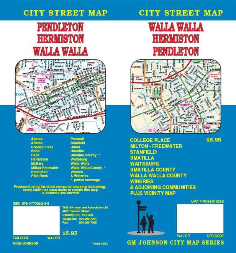 Cover of Walla Walla, Hermiston and Pendleton, Washington by GM Johnson