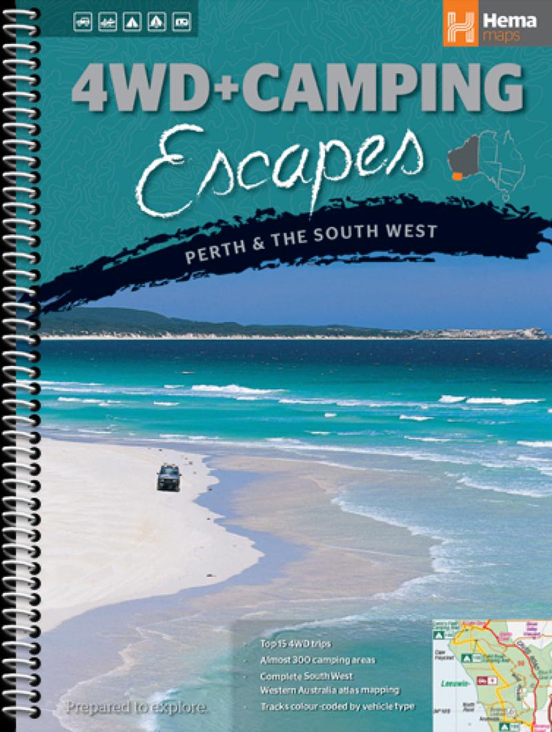 Cover of Perth and The South West, Australia, 4WD and Camping Escapes  