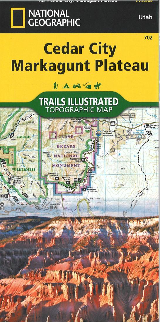 Cedar City, Markagunt Plateau : trails illustrated topographic maps by National Geographic