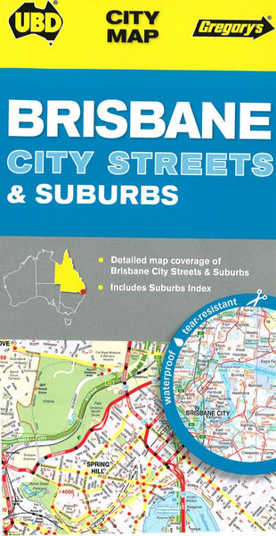 Cover of Brisbane, Australia, City Streets and Suburbs 