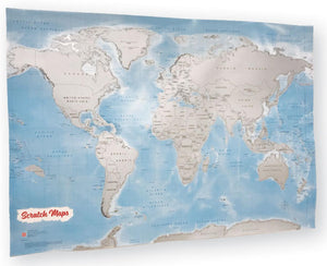 Scratch the World Map by Canadian Cartographics Corporation