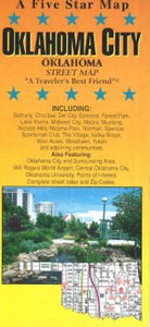 Oklahoma City, Oklahoma by Five Star Maps, Inc.