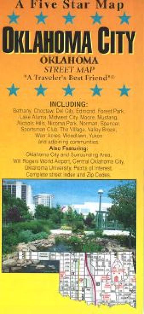 Cover of Oklahoma City, Oklahoma by Five Star Maps, Inc.