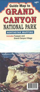 Guide Map to Grand Canyon National Park, Arizona by North Star Mapping