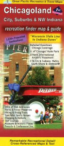 Chicagoland, Illinois, Recreation Map by Great Pacific Recreation & Travel Maps